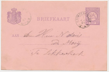 Kleinrondstempel Krimpen A/D Lek 1891