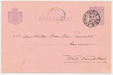 Kleinrondstempel Katwijk A/D Rijn 1892