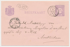 Kleinrondstempel Lobith 1890