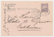 Kleinrondstempel Lent 1895