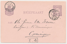 Kleinrondstempel Leens 1898