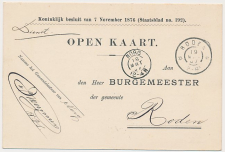 Kleinrondstempel Norg 1907
