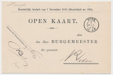 Kleinrondstempel Norg 1900