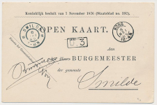 Kleinrondstempel Norg 1906