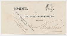 Kleinrondstempel Nieuwe Pekela 1879