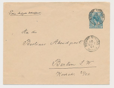 Kleinrondstempel Nieuwe Schans 1901