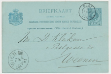 Wijhe - Kleinrondstempel Olst - Wenen Oostenrijk 1891