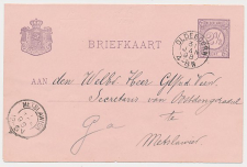 Kleinrondstempel Oldeboorn 1898