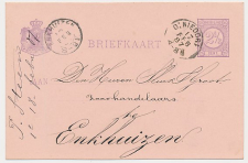 Kleinrondstempel O:Niedorp 1887