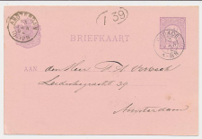 Oude Wetering - Kleinrondstempel Oudade 1892
