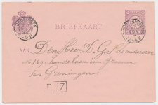 Zuidwending - Kleinrondstempel Ommelanderwijk 1894