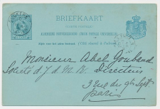 Kleinrondstempel Oudkerk - Frankrijk 1894