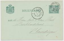 Kleinrondstempel Oosterland (ZL:) 1901