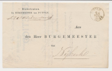 Kleinrondstempel Putten 1880
