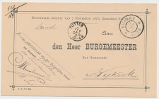 Kleinrondstempel Putten 1896