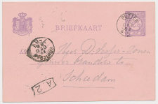 Kleinrondstempel Putten 1882