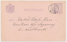Kleinrondstempel Putten 1886