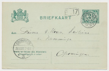 Kleinrondstempel Pieterburen 1907