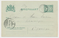 Kleinrondstempel Pieterburen 1906