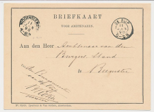 Kleinrondstempel De Rijp 1898