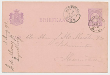 Kleinrondstempel Rijnsburg 1892