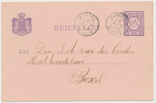 Kleinrondstempel Ravestein 1884
