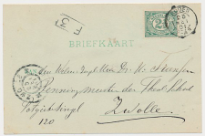 Kleinrondstempel Roden 1901