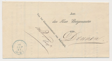 Kleinrondstempel Schalkwijk 1881