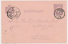 Kleinrondstempel Sneek 1895