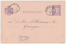 Kleinrondstempel Scheemda 1884