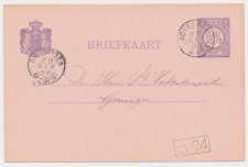 Kleinrondstempel Scheemda 1882