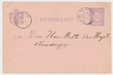Kleinrondstempel St Annaland 1887