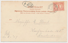 Kleinrondstempel Schoorldam 1907