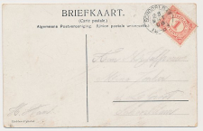 Kleinrondstempel Schoorldam 1908