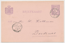 Kleinrondstempel Tegelen 1885