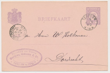 Kleinrondstempel Tegelen 1890