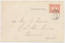 Kleinrondstempel Twisk 1905