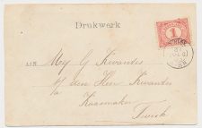 Kleinrondstempel Twisk 1905