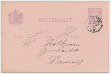 Kleinrondstempel Uden 1888