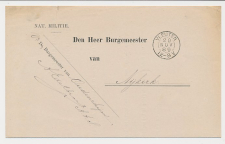 Oudenrijn - Kleinrondstempel Vleuten 1889