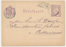 Kleinrondstempel Venraij 1881