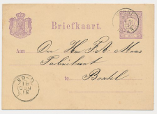 Kleinrondstempel Vught 1881