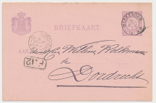 Kleinrondstempel Werkendam 1893