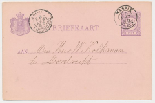 Kleinrondstempel Waspik 1889