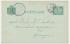 Zomerdijk - Kleinrondstempel Weiwerd 1900