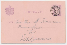 Kleinrondstempel Zuidscharwoude 1892