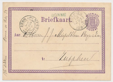 Borne - Trein takjestempel Arnhem - Oldenzaal 1874