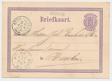 Borne - Trein takjestempel Arnhem - Oldenzaal 1874