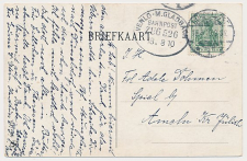 Trein ovaalstempel  Venlo - M.Gladbach 1910