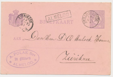 Trein Haltestempel Almeloo 1891